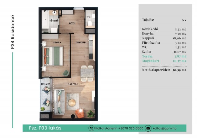 Eladó téglalakás, VII. kerületben, Péterfy Sándor utcában