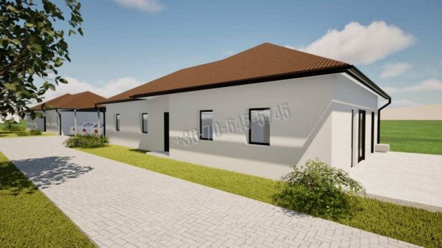 Eladó ikerház, Újhartyánon 114.99 M Ft, 5 szobás