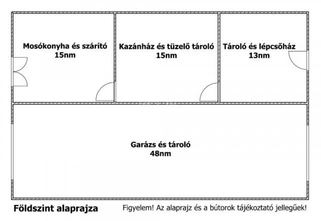 Eladó családi ház, Hajdúnánáson 68.75 M Ft, 3 szobás