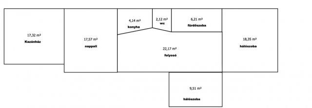 Eladó családi ház, Szerencsen, Móra Ferenc utcában 16.9 M Ft