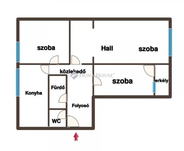 Eladó panellakás, Székesfehérvárott 63 M Ft, 3 szobás
