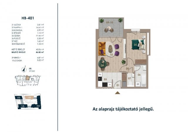 Eladó téglalakás, Budapesten, III. kerületben 86.7 M Ft