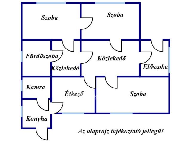 Eladó családi ház, Nagyecseden 17 M Ft, 3 szobás