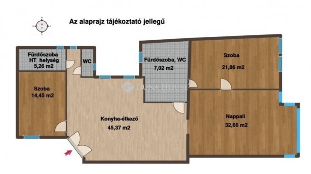 Eladó téglalakás, Budapesten, II. kerületben 189 M Ft, 3 szobás