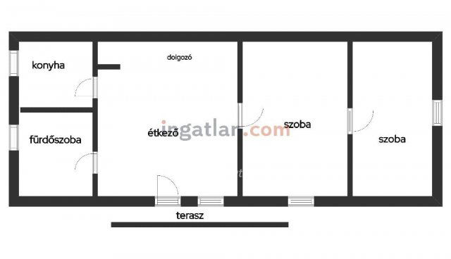 Eladó családi ház, Túrkevén 8.9 M Ft, 1+1 szobás