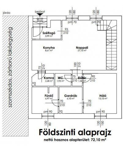 Eladó téglalakás, Székesfehérvárott 77.7 M Ft, 5 szobás
