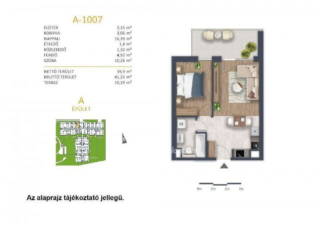 Eladó téglalakás, Budapesten, XI. kerületben 89.1 M Ft, 2 szobás