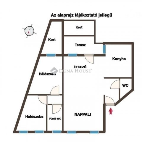 Eladó téglalakás, Szentendrén 129 M Ft, 3 szobás