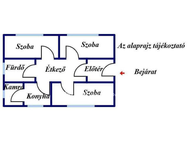 Eladó családi ház, Szolnokon 40 M Ft, 4 szobás