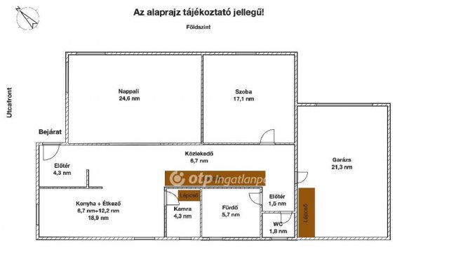 Eladó családi ház, Győrött 185 M Ft, 2+2 szobás