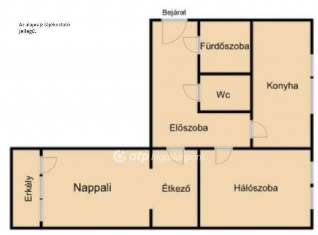 Eladó panellakás, Budapesten, XXI. kerületben 58.9 M Ft, 2 szobás