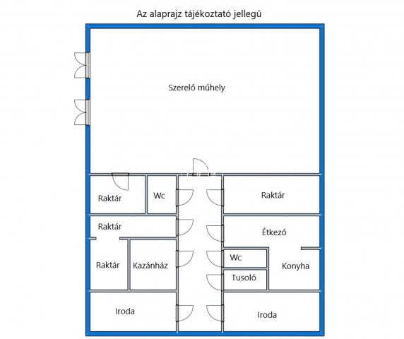 Eladó ipari ingatlan, Hódmezővásárhelyen 99.9 M Ft