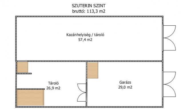 Eladó családi ház, Szekszárdon, Szőlő utcában 61 M Ft