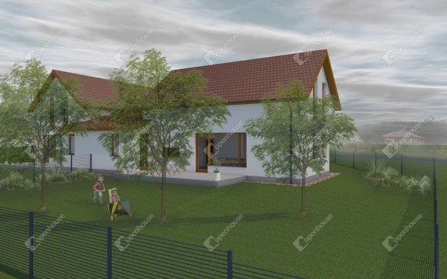 Eladó ikerház, Nagypálin 90 M Ft, 5 szobás