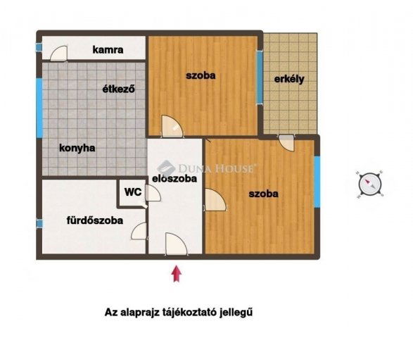 Eladó téglalakás, Veszprémben 71 M Ft, 2 szobás