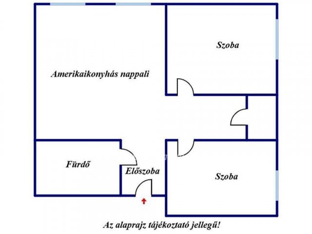 Eladó téglalakás, Szegeden 50.9 M Ft, 2+1 szobás