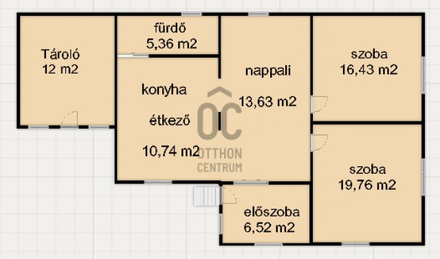Eladó családi ház, Pusztaapátin 21.9 M Ft, 2 szobás