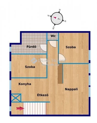 Eladó családi ház, Szombathelyen 89.9 M Ft, 6 szobás