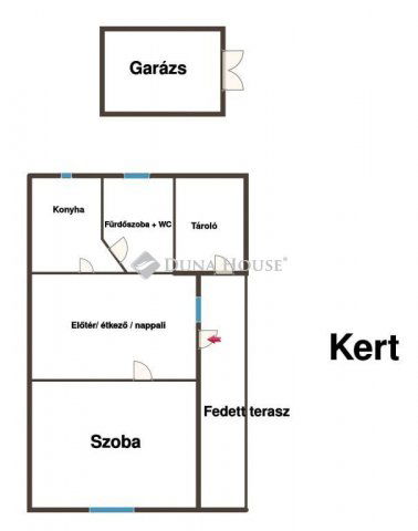 Eladó családi ház, Zsámbokon 37.9 M Ft, 1 szobás