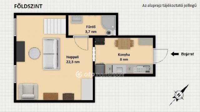 Eladó téglalakás, Budapesten, VII. kerületben 66.3 M Ft