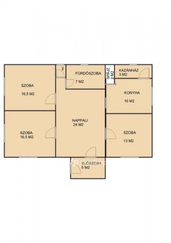 Eladó családi ház, Tiszavasváriban 21.9 M Ft, 3 szobás