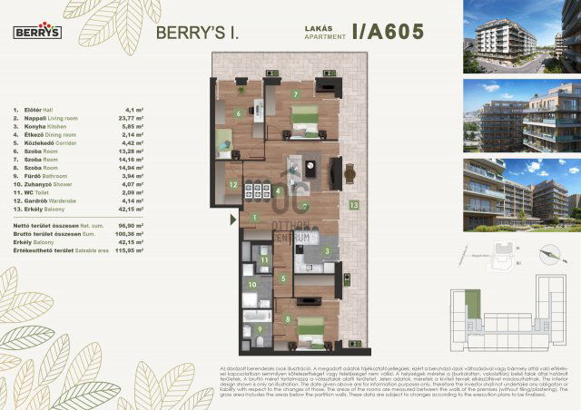 Eladó téglalakás, Budapesten, XI. kerületben 195.048 M Ft