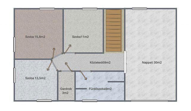 Eladó családi ház, Budapesten, XX. kerületben, Mártírok útján