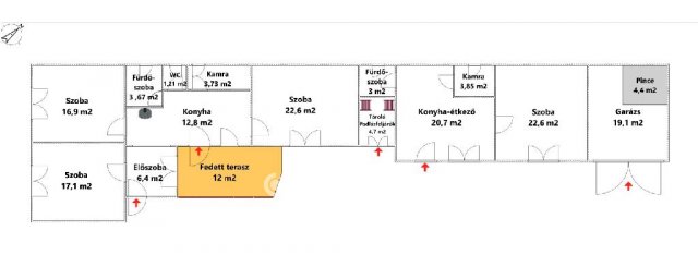 Eladó családi ház, Bogácson 35 M Ft, 3 szobás