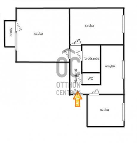 Eladó panellakás, Debrecenben, Hajó utcában 58.9 M Ft, 3 szobás