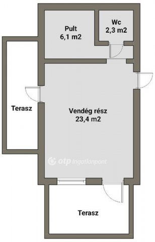 Eladó üzlethelyiség, Gyulaházán 8 M Ft / költözzbe.hu