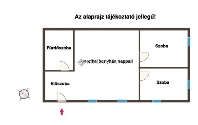 Eladó családi ház, Kiskunlacházán 20 M Ft, 3 szobás