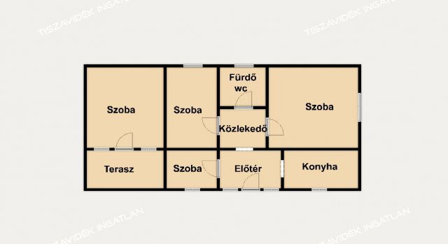 Eladó családi ház, Nagykörűn 13.99 M Ft, 4 szobás