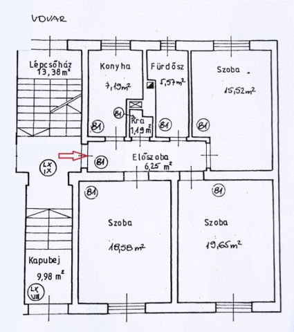 Kiadó téglalakás, albérlet, Budapesten, XIII. kerületben