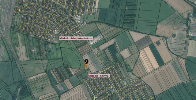 Eladó mezogazdasagi ingatlan, Miskolcon 36 M Ft