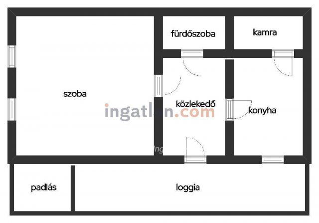 Eladó családi ház, Túrkevén 10.5 M Ft, 1 szobás