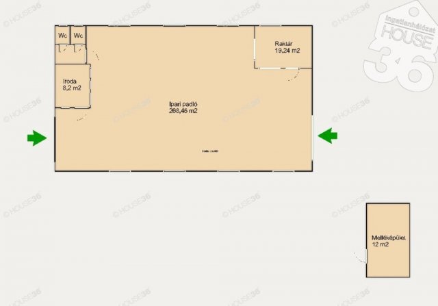 Eladó ipari ingatlan, Kecskeméten 110 M Ft / költözzbe.hu