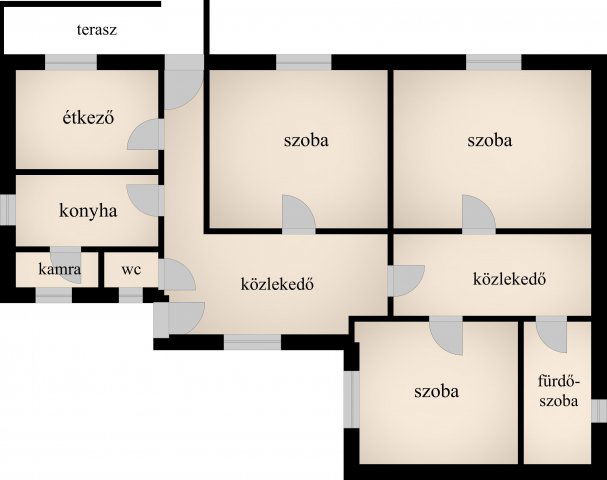 Eladó családi ház, Becskén 19.5 M Ft, 3 szobás