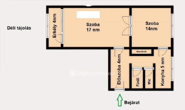 Eladó panellakás, Budapesten, XI. kerületben 75.9 M Ft, 2 szobás