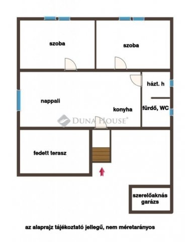 Eladó családi ház, Hatvanban 55 M Ft, 2 szobás