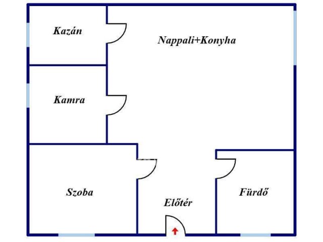 Eladó családi ház, Nagykállóban 14 M Ft, 3 szobás
