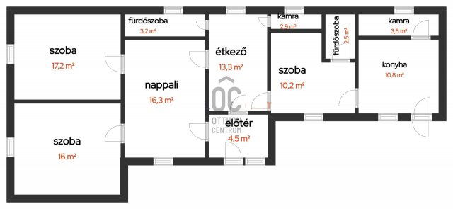 Eladó családi ház, Abonyban 39.99 M Ft, 3 szobás