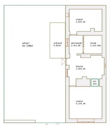 Eladó sorház, Hegymagason 29.9 M Ft, 2 szobás