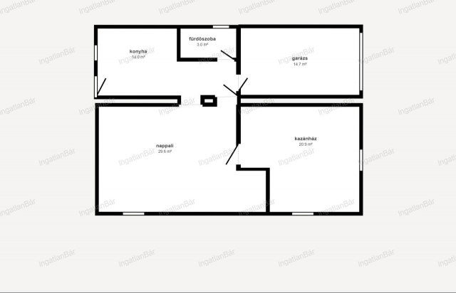 Eladó téglalakás, Mezőkövesden 69 M Ft, 5 szobás