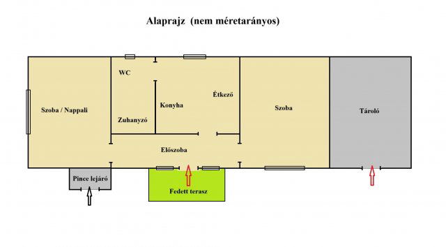 Eladó családi ház, Nagyvázsonyon 68 M Ft, 2 szobás