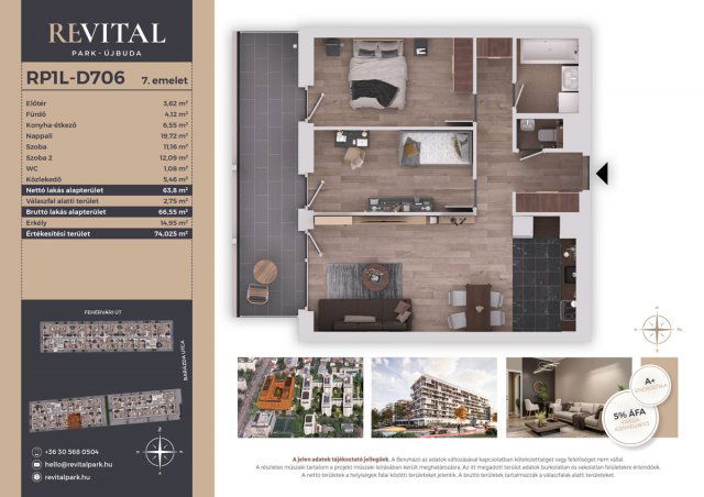 Eladó téglalakás, Budapesten, XI. kerületben, Fehérvári úton