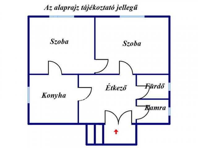 Eladó családi ház, Jászapátiban 20.99 M Ft, 2 szobás