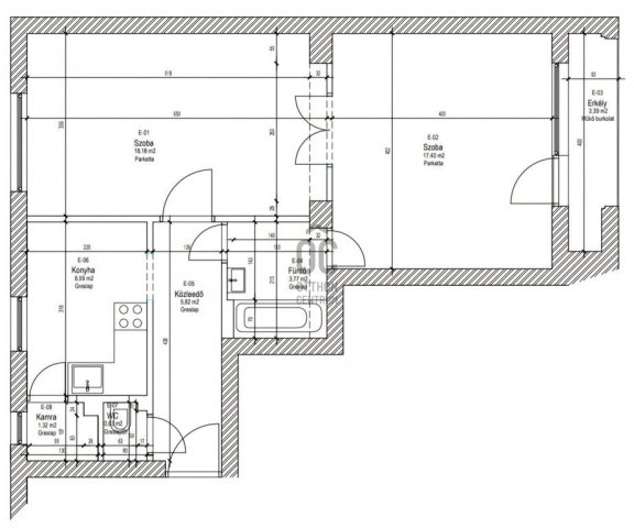 Eladó téglalakás, Budapesten, X. kerületben 79.9 M Ft, 2 szobás