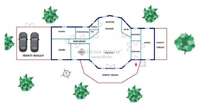 Eladó családi ház, Kecskeméten 119.8 M Ft, 5 szobás