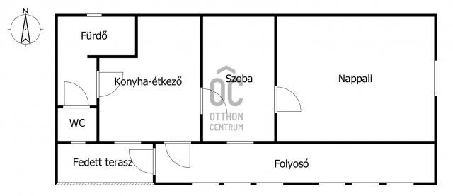 Eladó családi ház, Tolnán 19.9 M Ft, 2 szobás