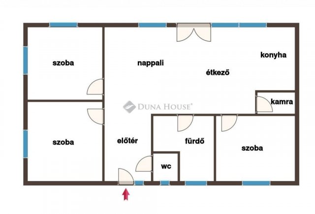 Eladó családi ház, Kerekegyházán 83.9 M Ft, 4 szobás